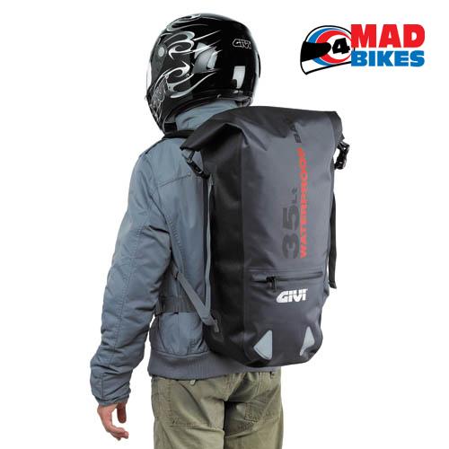 GIVI TW03 100 WATERPROOF MOTORCYCLE RUCKSACK 35 Ltr HEAVY DUTY DRY