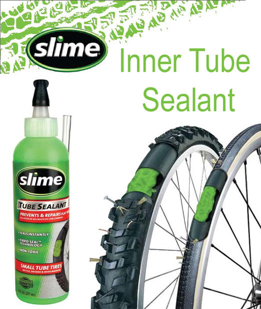 Slime tube sealant