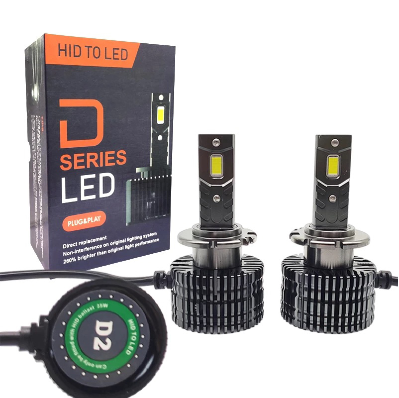 D1S D2S D3S D4S D5S D8S HID to LED 12V 4500LM 6000K Headlight Upgrade Bulbs - Picture 11 of 12