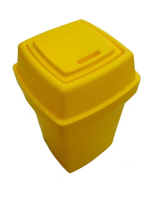 HEAVY DUTY Nappy Bin 60 Litre Clinical Waste YELLOW eBay