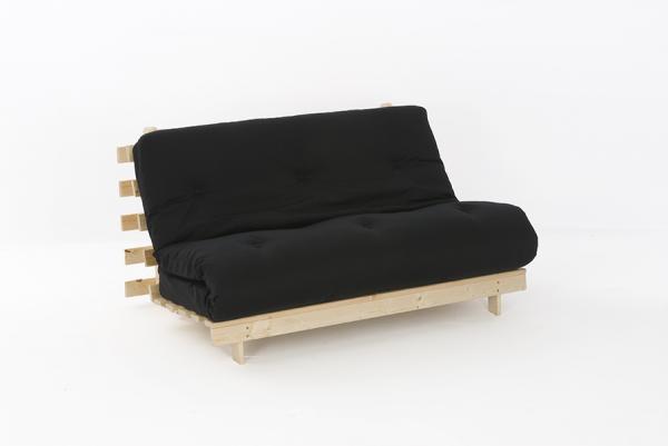 Double 4ft6 Premium Luxury Futon Wooden, Luxury Futon Sofa Bed Mattress