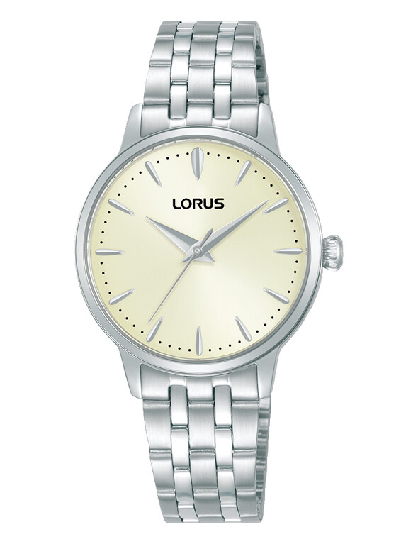 Lorus Ladies Yellow Dial Bracelet Watch RG317XX9 RRP £59.99