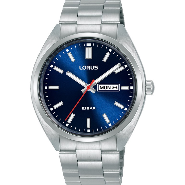 Lorus Gents Blue Dial Bracelet Watch  RH365AX9  RRP £64.99