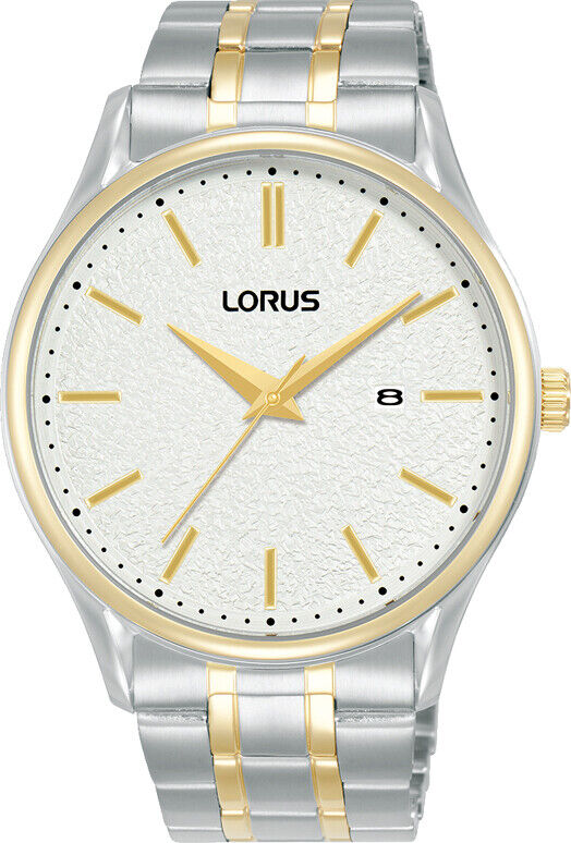 Lorus Gents Two Tone Bracelet Watch RH932QX9 RRP £79.99