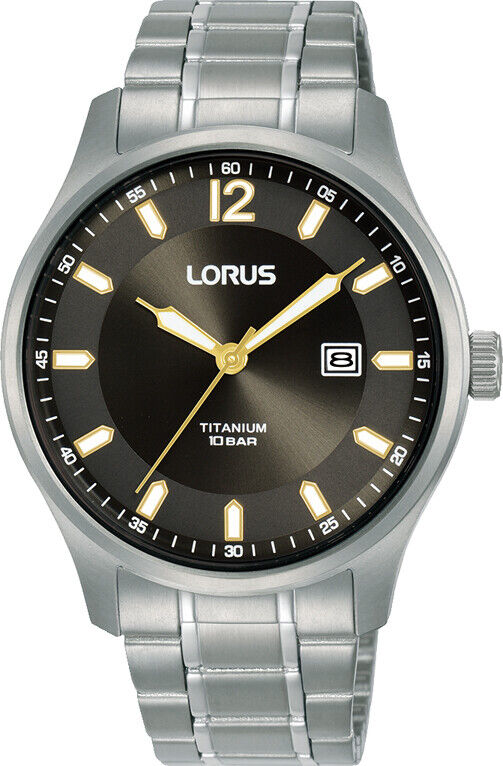 Lorus Gents Titanium Bracelet Watch  RG999CX9 RRP £99.99