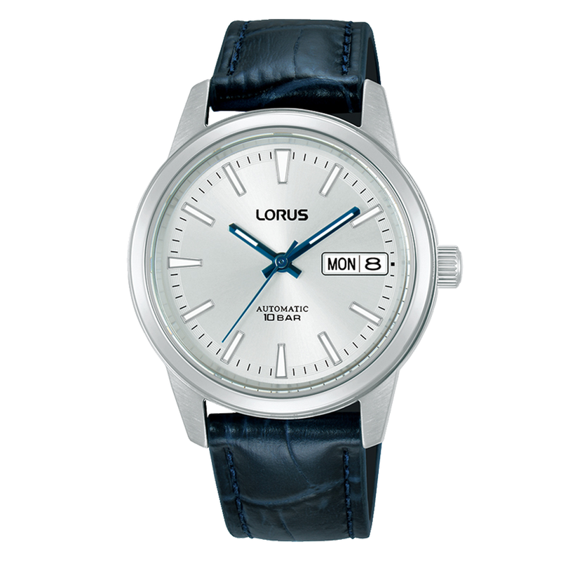 Lorus Stainless Steel Automatic Navy Strap Watch RL407CX9 RRP £139.99