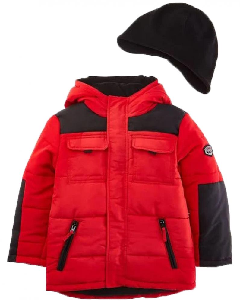 Rothschild Boys Outerwear Coat W/Beenie Size 4 5/6 7 8 10/12 14/16 18 - Picture 4 of 4