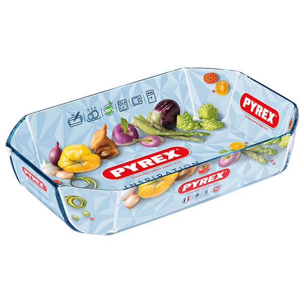 Pyrex Inspiration Rectangular Borosilicate Glass Dish For Baking In The Oven - Picture 9 of 16