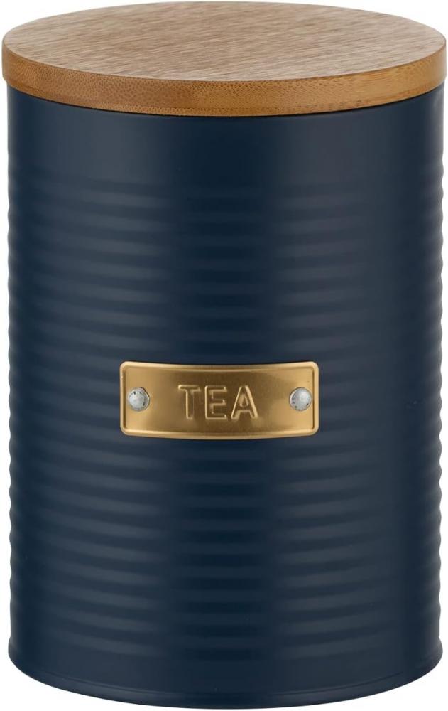 Typhoon Otto té café azúcar pasta silbante caldera y pan pastel almacenamiento azul marino - Imagen 8 de 16