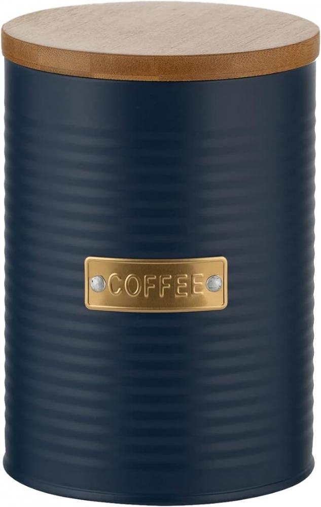 Typhoon Otto té café azúcar pasta silbante caldera y pan pastel almacenamiento azul marino - Imagen 13 de 16