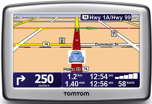 thumbnail image 2 of TomTom XL Sat Nav With 2025 Africa Maps – Great For Holidays (Used, Includes Mount & Cable) 2 of 6