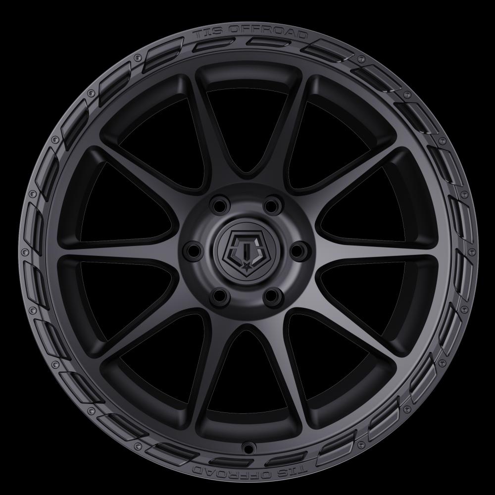 TIS Wheels 563B 22x12 -44 Satin Black 8X180 (QTY 4) A274867 | eBay
