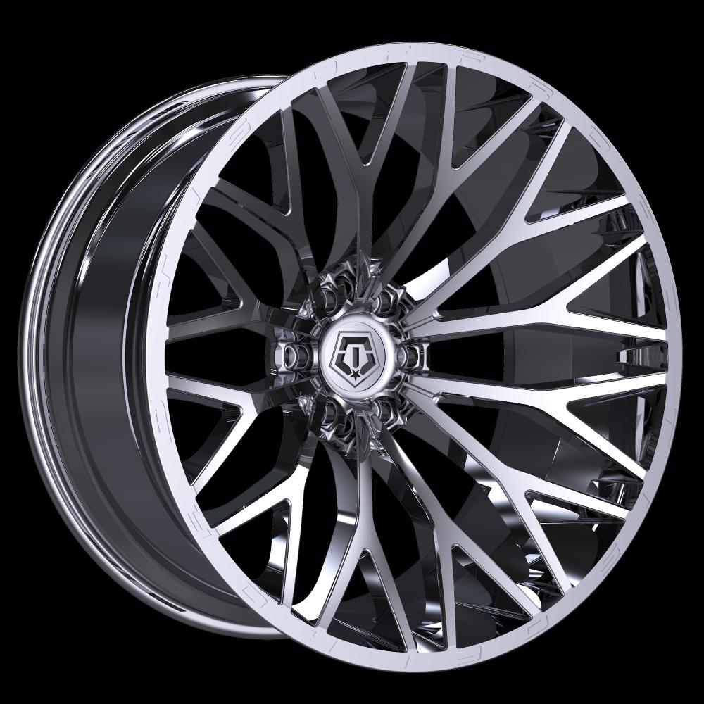 TIS Wheels 566C 26x12 -44 Chrome 6X135 (QTY 1) A276731 | eBay
