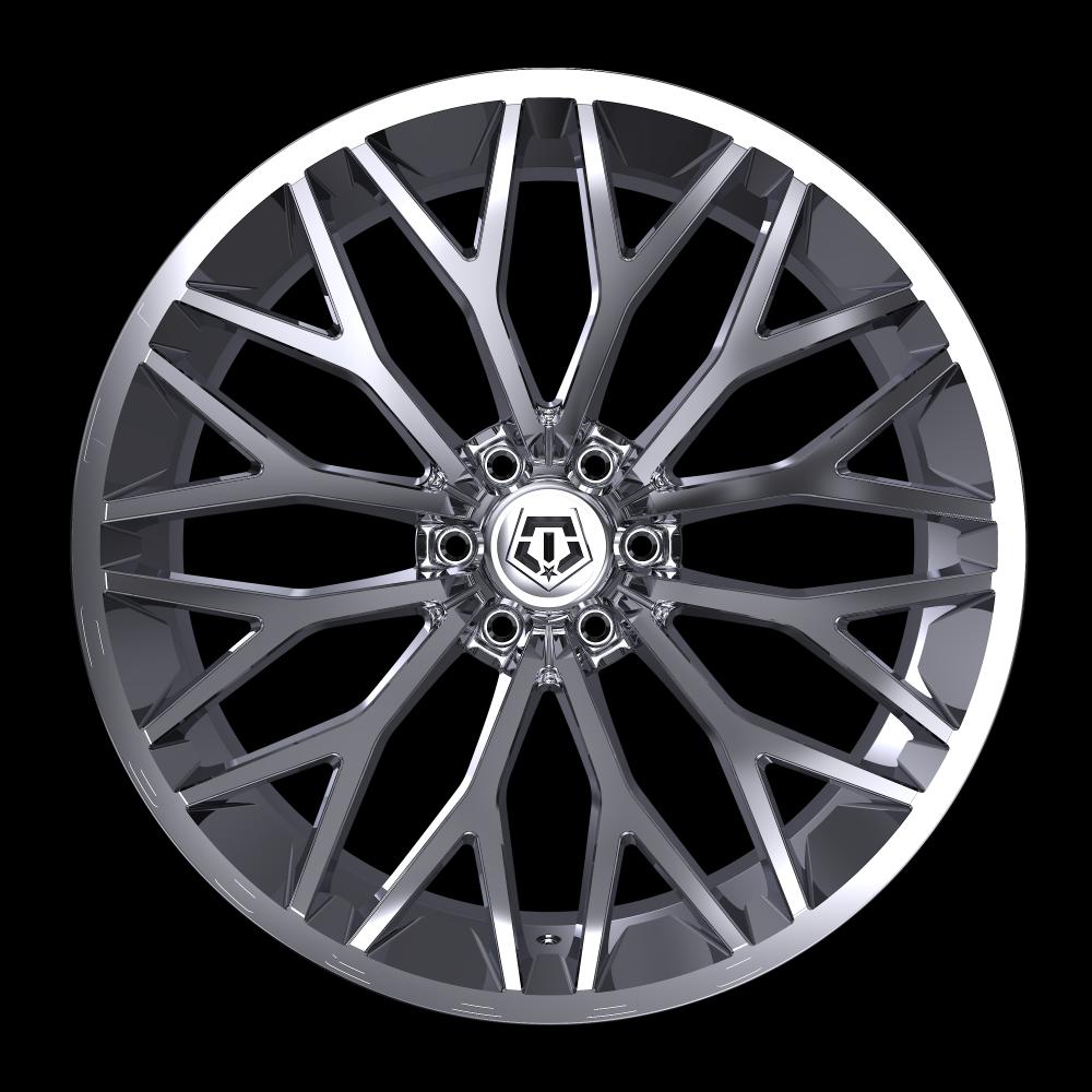 TIS Wheels 566C 26x12 -44 Chrome 6X135 (QTY 1) A276731 | eBay