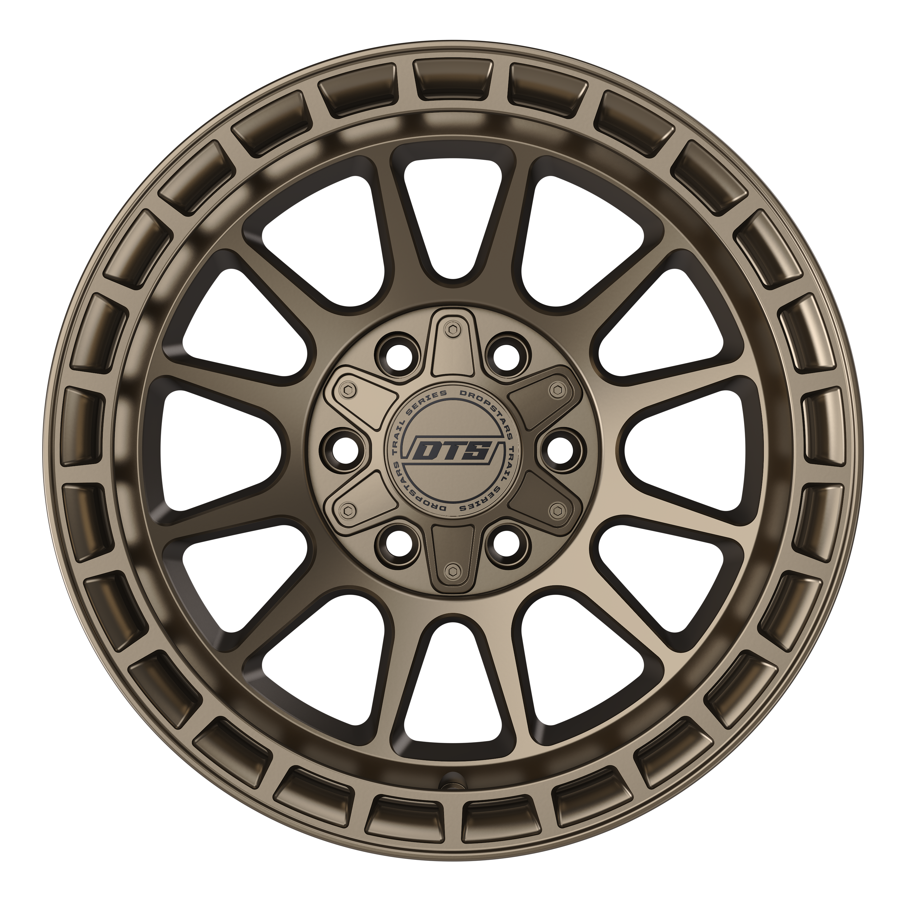 Dropstars Trail Series Wheels 606BZ 20x10 -19 Satin Bronze 8x165.1