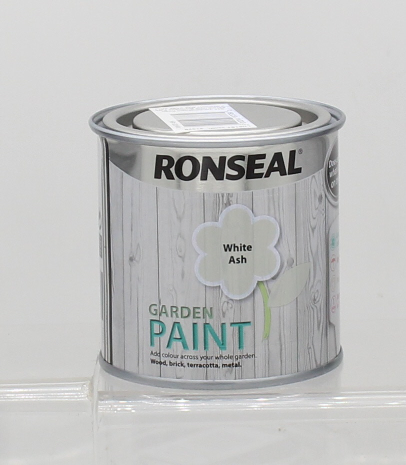 250ml Ronseal Garden Paint Brick, Wood, Stone, Metal Choice of 6 Colours Outdoor