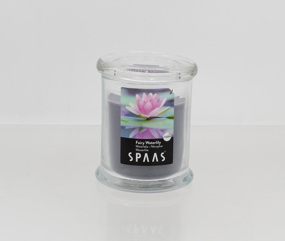 SPAAS Glass Jar Candle with Lid 60 Hours Choice of 12 Fragrances Home Scented - Picture 20 of 26