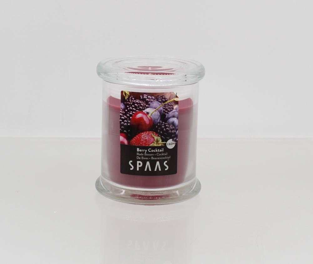 SPAAS Glass Jar Candle with Lid 60 Hours Choice of 12 Fragrances Home Scented - Picture 18 of 26