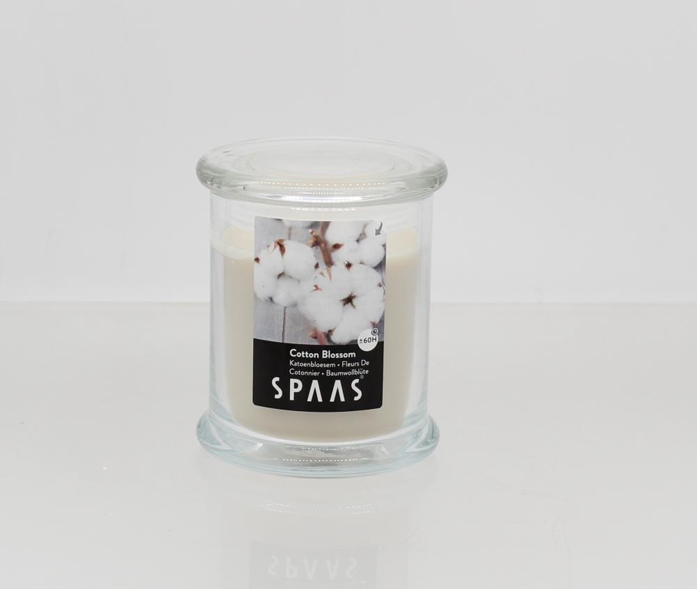 SPAAS Glass Jar Candle with Lid 60 Hours Choice of 12 Fragrances Home Scented - Picture 17 of 26