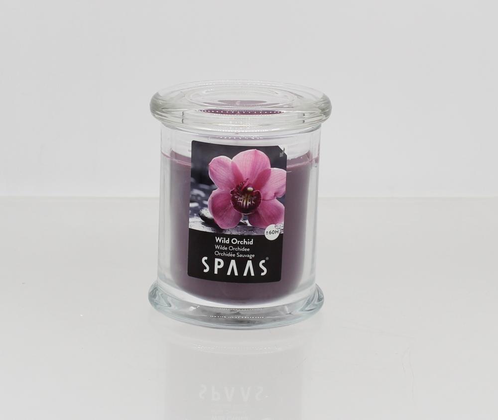 SPAAS Glass Jar Candle with Lid 60 Hours Choice of 12 Fragrances Home Scented - Picture 26 of 26