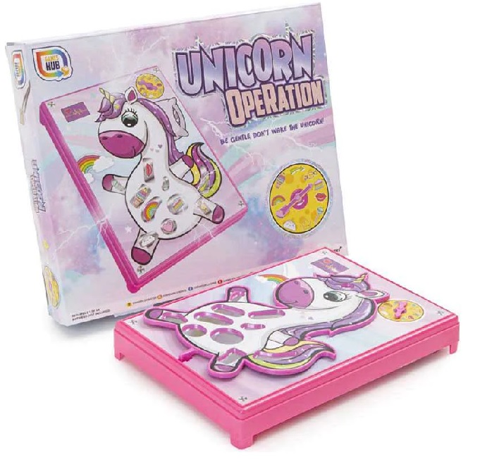 Kids Family Games Dino Operation, Unicorn Operation, Tray Memory Game Fun Xmas - Picture 15 of 15