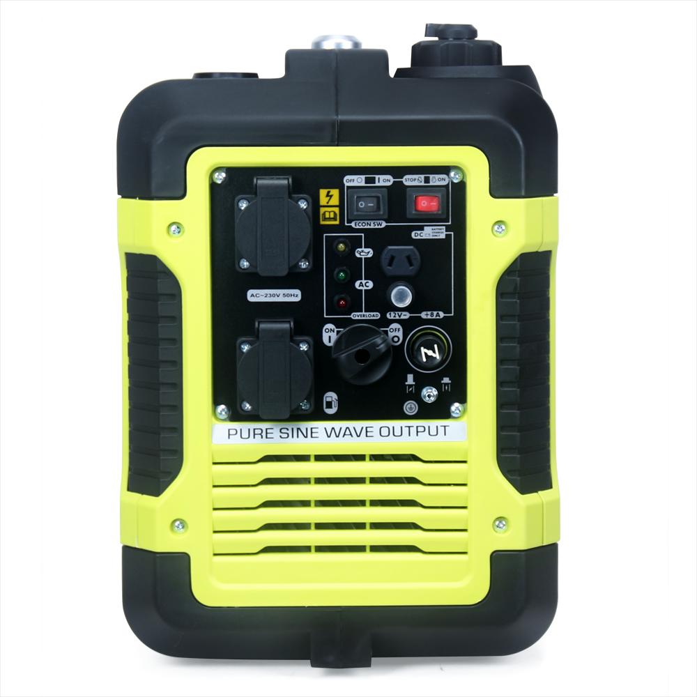 Silent Inverter Petrol Generator 2KW Portable Camping Caravan RV