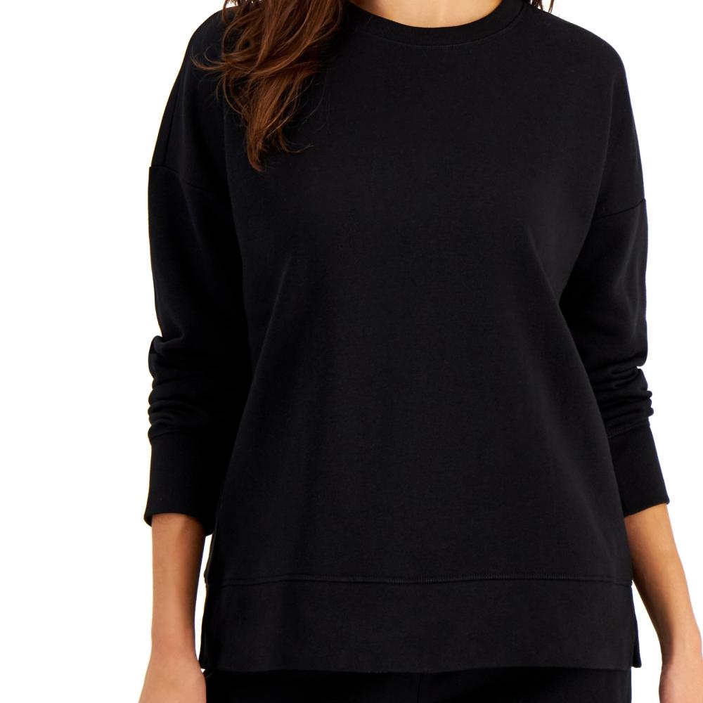 Ideology Women Pullover Hoodie Long Sleeve Solid Round Neck A7545 - Picture 30 of 35