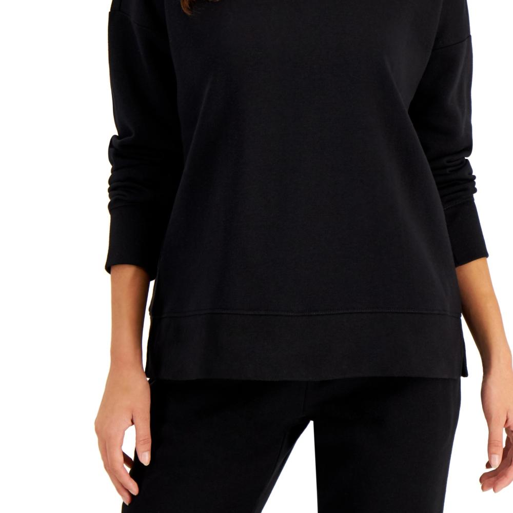Ideology Women Pullover Hoodie Long Sleeve Solid Round Neck A7545 - Picture 31 of 35