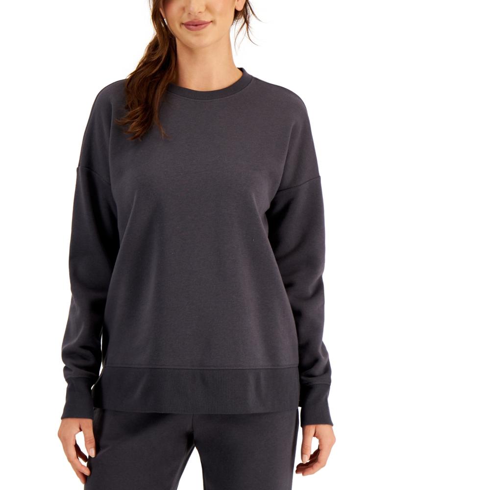 Ideology Women Pullover Hoodie Long Sleeve Solid Round Neck A7545 - Picture 32 of 35
