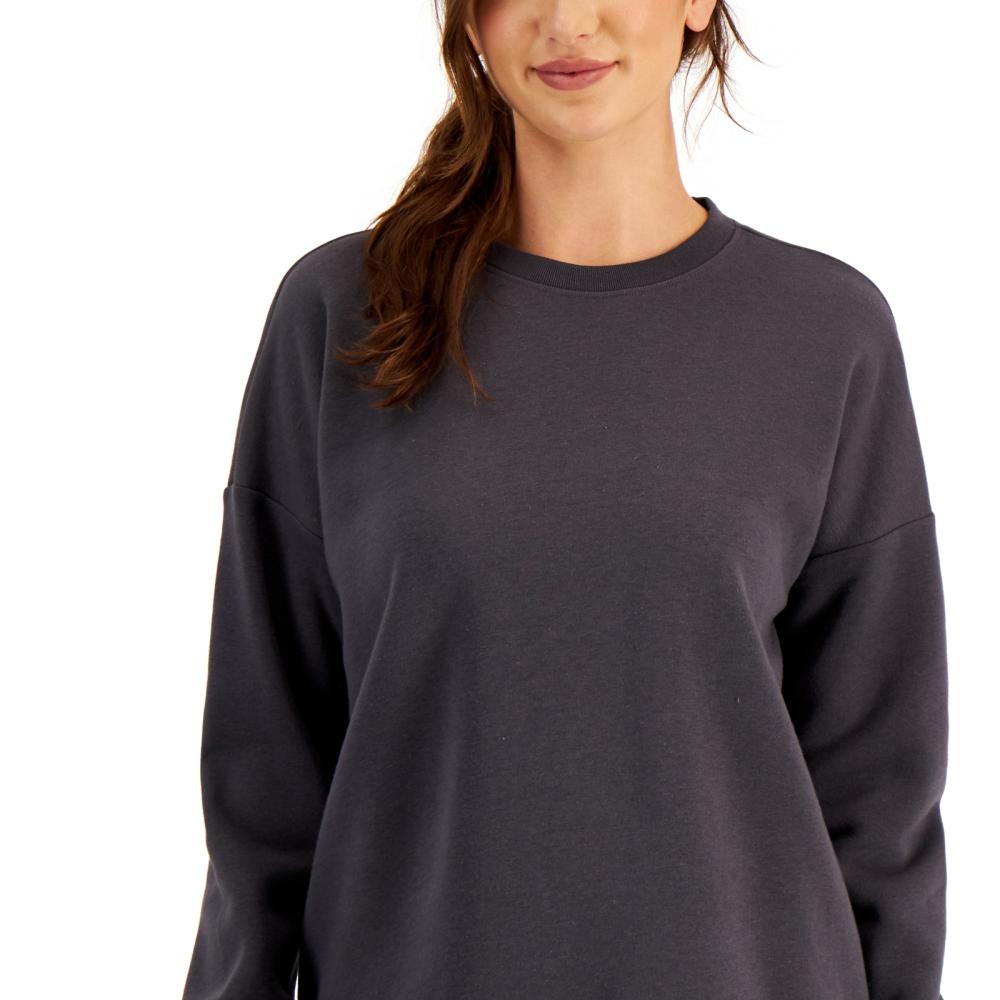 Ideology Women Pullover Hoodie Long Sleeve Solid Round Neck A7545 - Picture 33 of 35