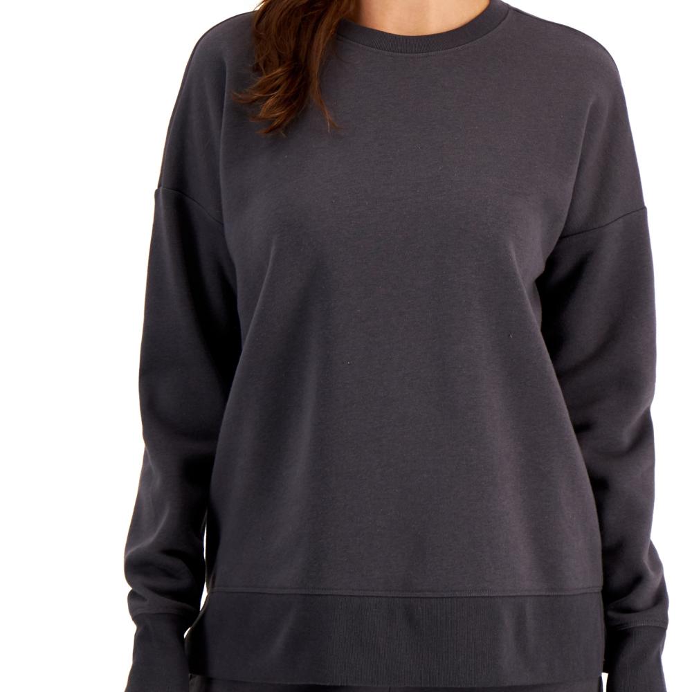 Ideology Women Pullover Hoodie Long Sleeve Solid Round Neck A7545 - Picture 34 of 35