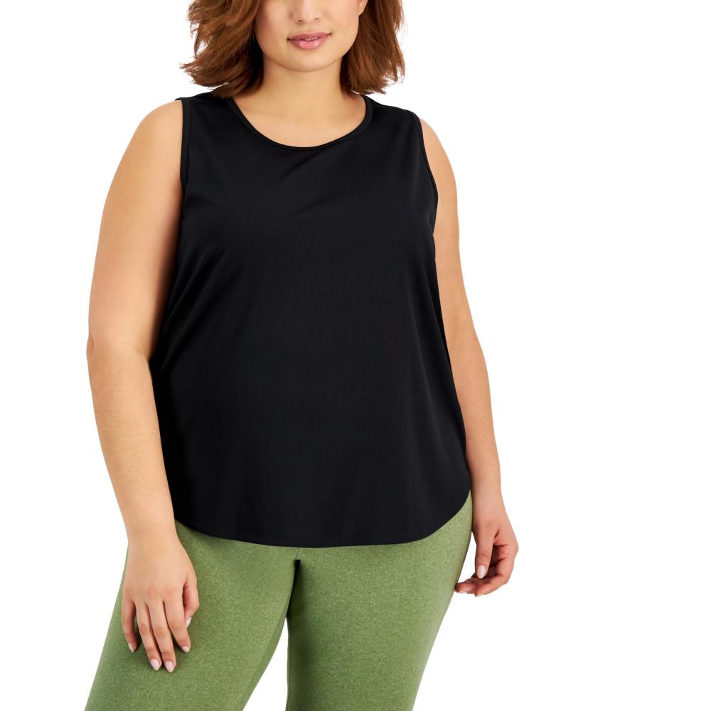 Ideology Women Pullover Activewear Top Sleeveless Solid Round Neck A7592 - Picture 27 of 38