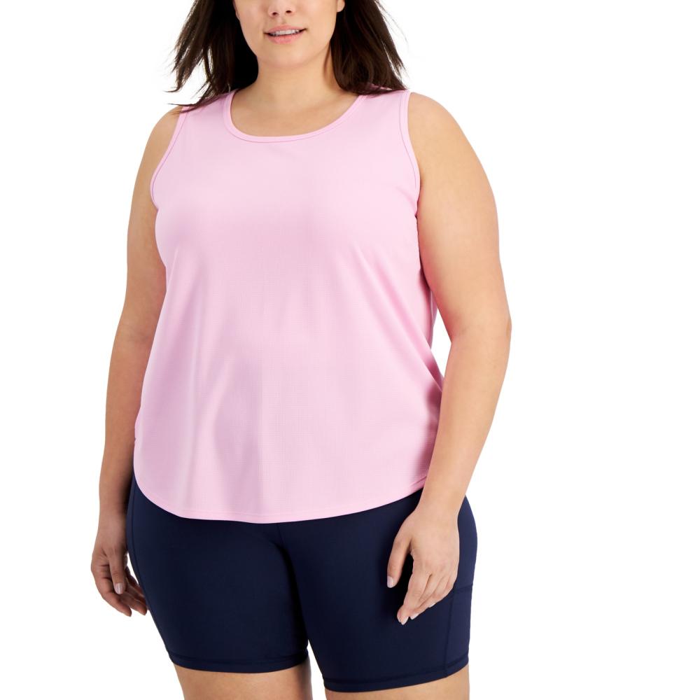 Ideology Women Pullover Activewear Top Sleeveless Solid Round Neck A7592 - Picture 13 of 38