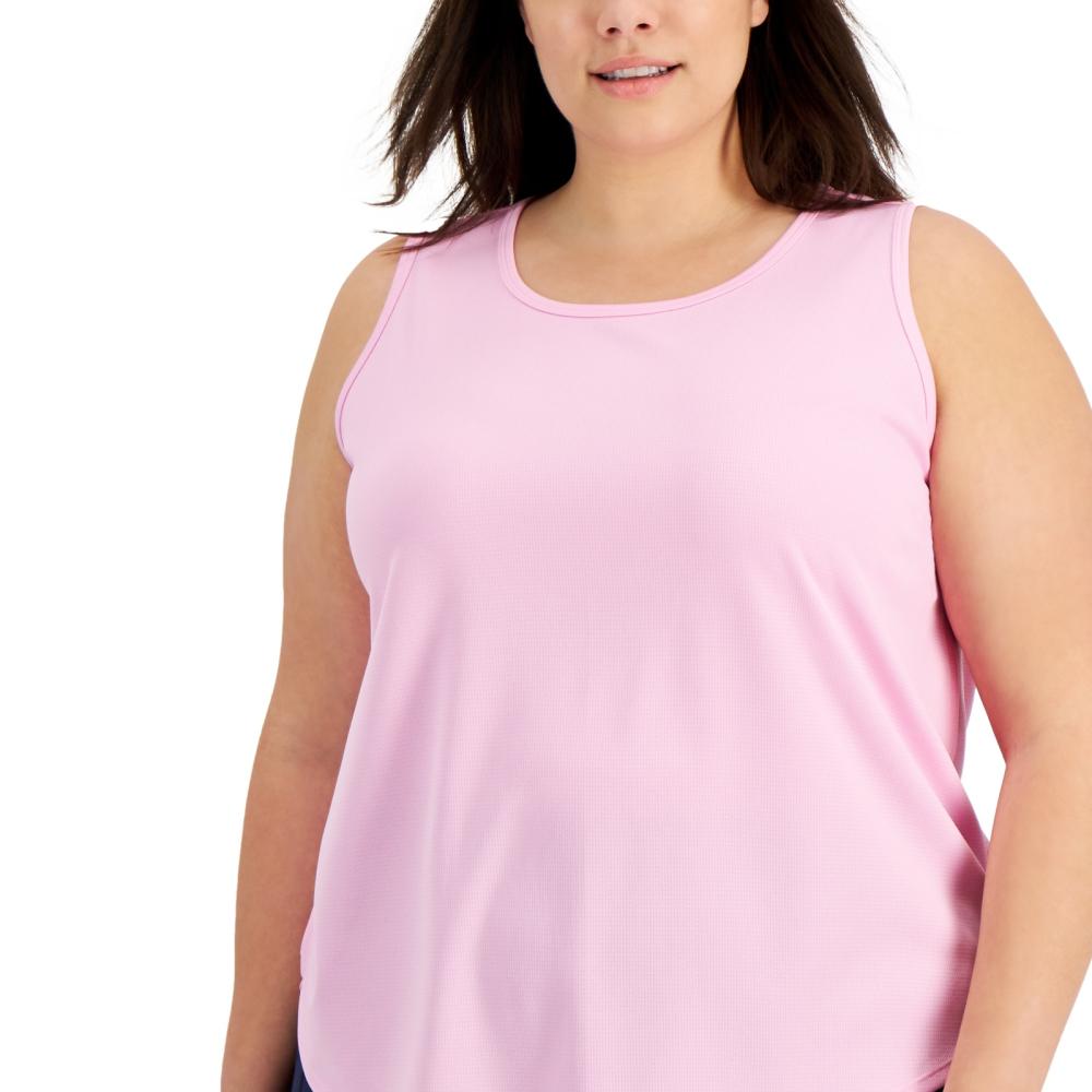 Ideology Women Pullover Activewear Top Sleeveless Solid Round Neck A7592 - Picture 14 of 38