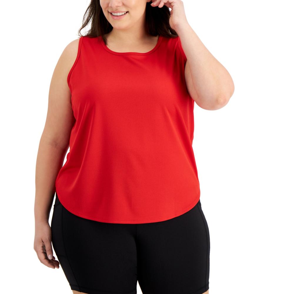 Ideology Women Pullover Activewear Top Sleeveless Solid Round Neck A7592 - Picture 5 of 38