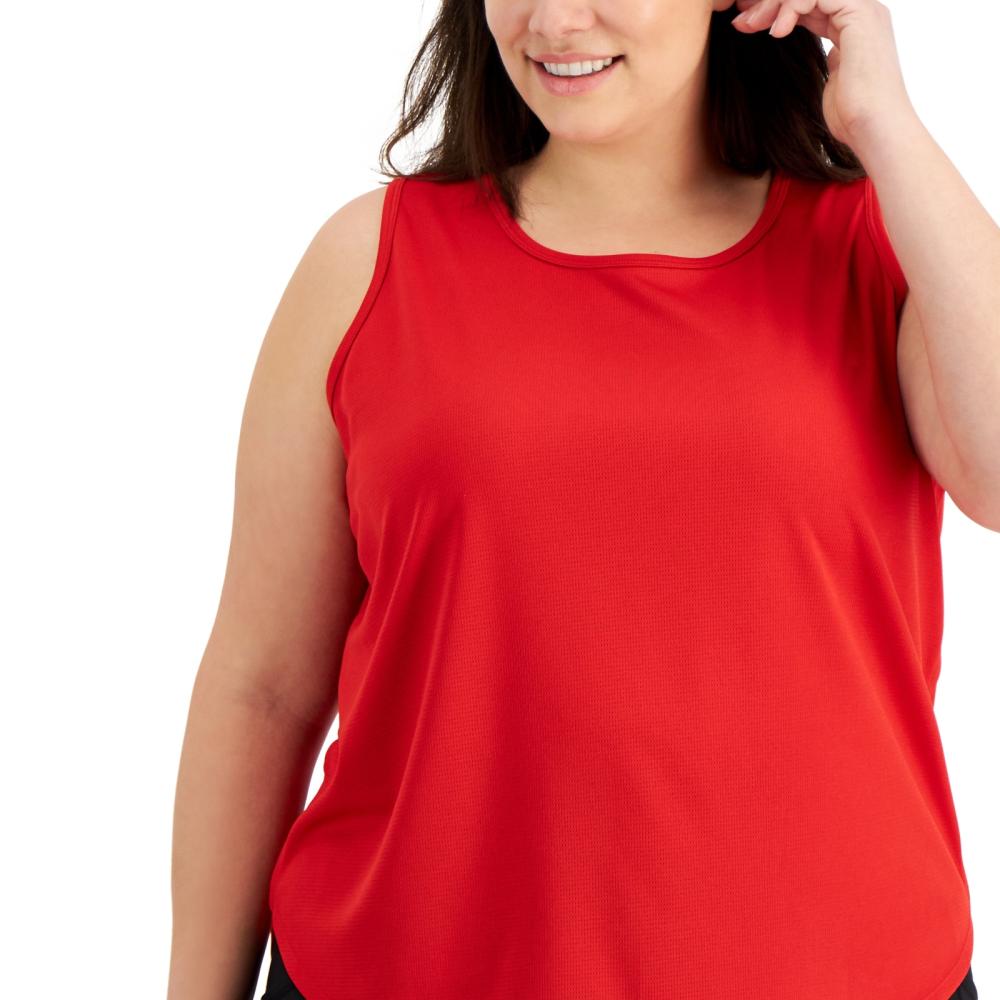 Ideology Women Pullover Activewear Top Sleeveless Solid Round Neck A7592 - Picture 6 of 38