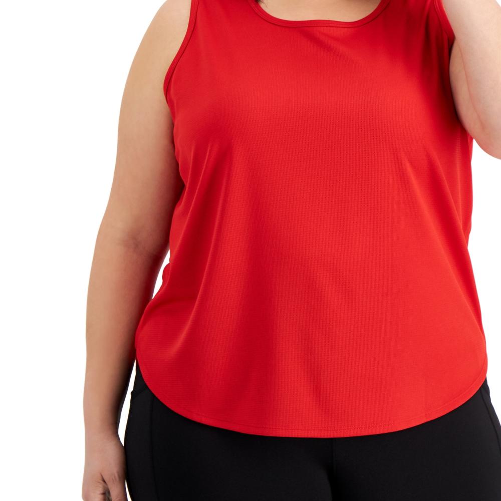 Ideology Women Pullover Activewear Top Sleeveless Solid Round Neck A7592 - Picture 7 of 38