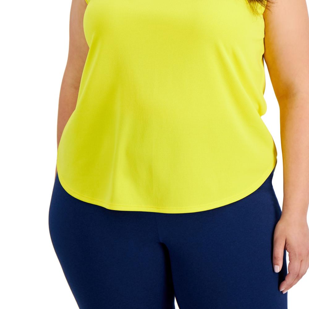 Ideology Women Pullover Activewear Top Sleeveless Solid Round Neck A7592 - Picture 26 of 38