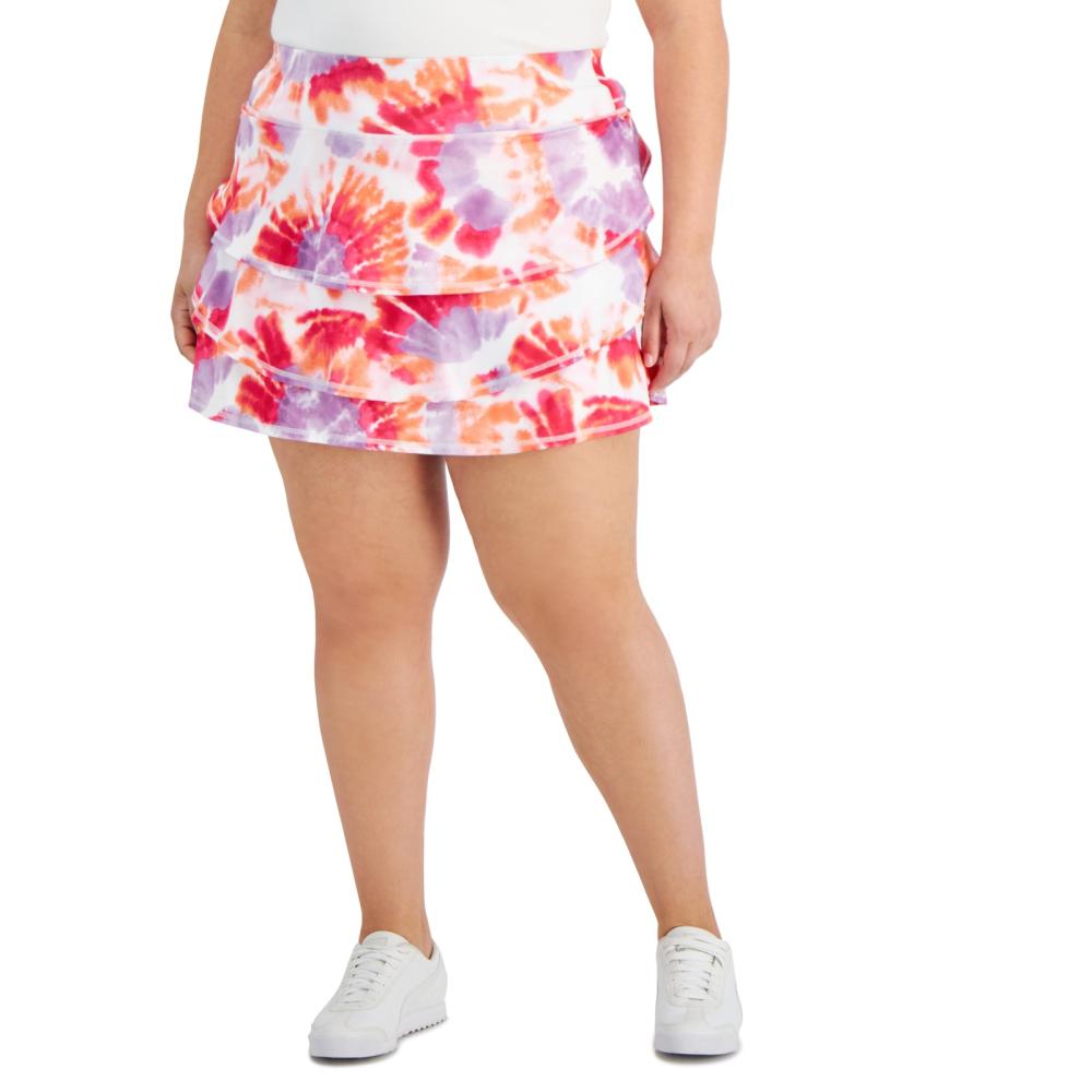 Ideology Women Athletic Activewear Skirt Tie Dye A7315 - Picture 11 of 20
