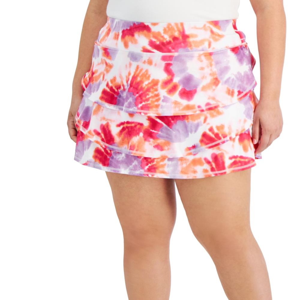 Ideology Women Athletic Activewear Skirt Tie Dye A7315 - Picture 12 of 20