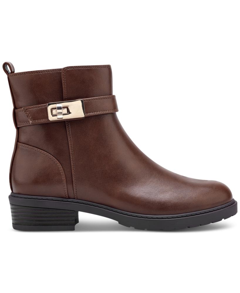 Giani Bernini Women's Becca Ankle Boots Round Toe Flat Heel Cushioned S253 - Picture 6 of 8