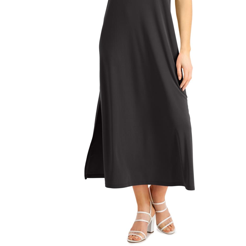 New $99 Bar Iii Women's Long Sleeveless Halter Maxi Dress A6124 - Picture 20 of 24