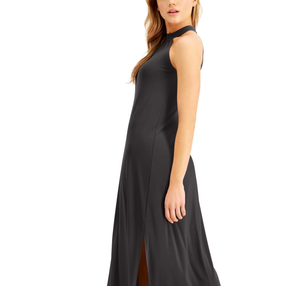 New $99 Bar Iii Women's Long Sleeveless Halter Maxi Dress A6124 - Picture 22 of 24