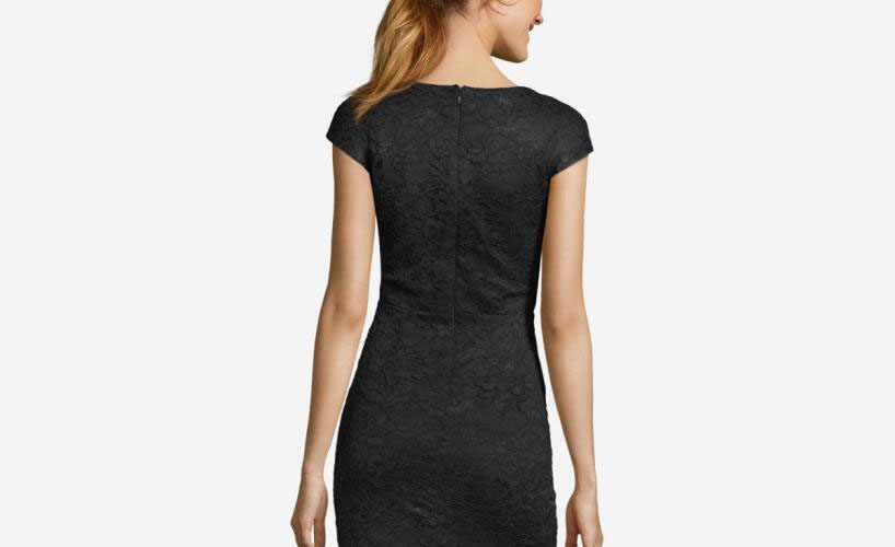 Vestido midi de encaje alto bajo Xscape para mujer $219 A391 - Imagen 18 de 18