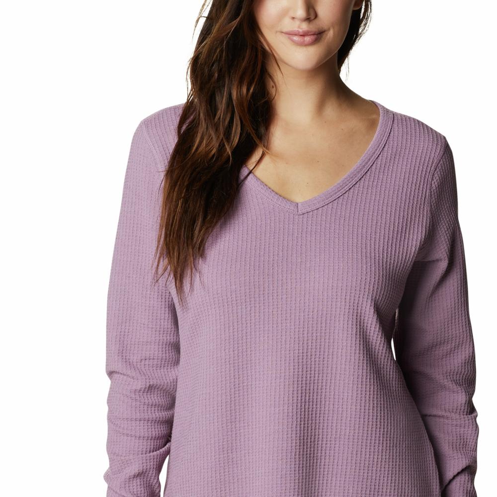 Suéter suéter de mujer Columbia manga larga cuello en V A7051 - Imagen 17 de 24