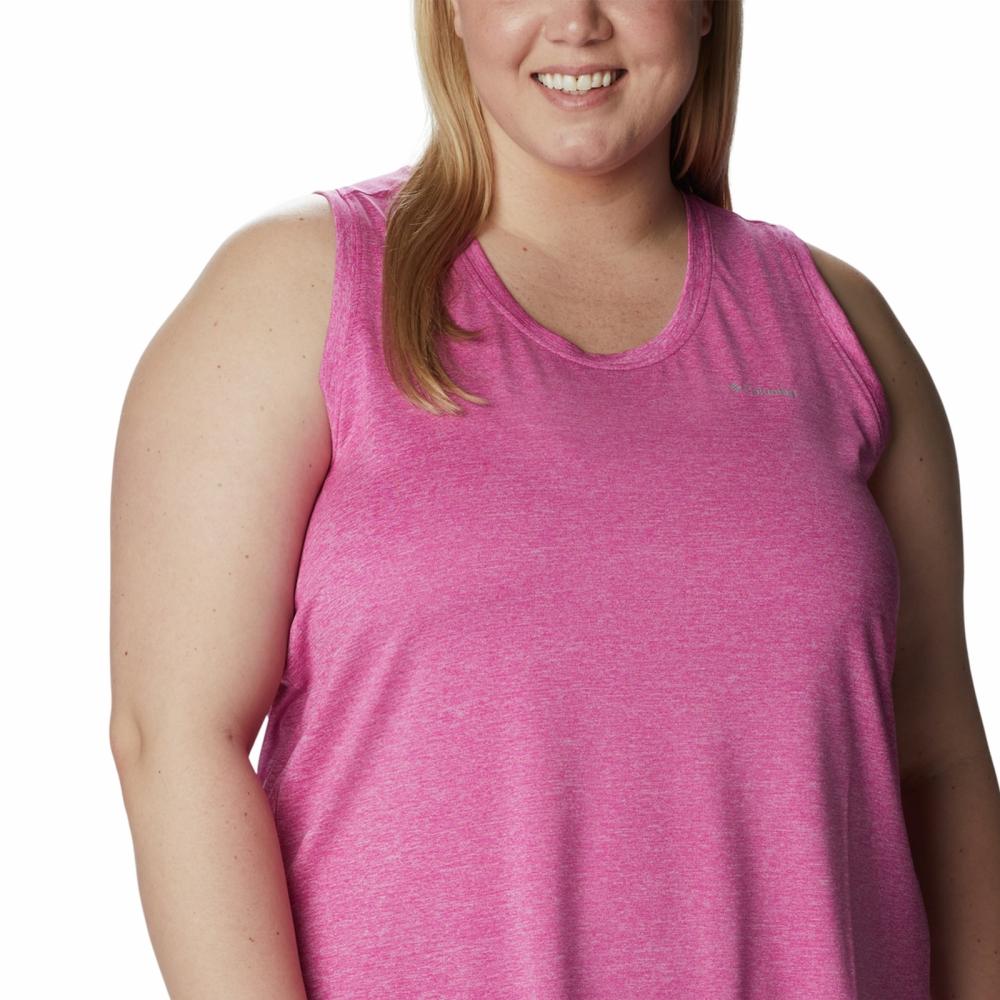 Pullover de mujer Columbia ropa deportiva top sin mangas liso cuello redondo A7273 - Imagen 26 de 32