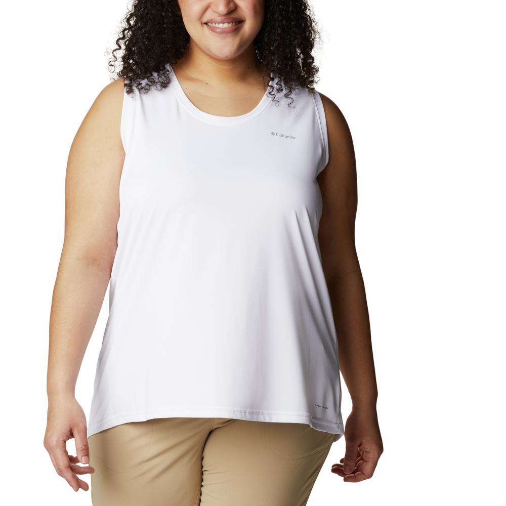 Pullover de mujer Columbia ropa deportiva top sin mangas liso cuello redondo A7273 - Imagen 10 de 32