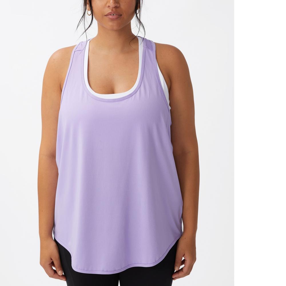 COTTON ON Women Pullover Activewear Top Sleeveless Solid Scoop Neck A7571 - 第 11/20 張圖片