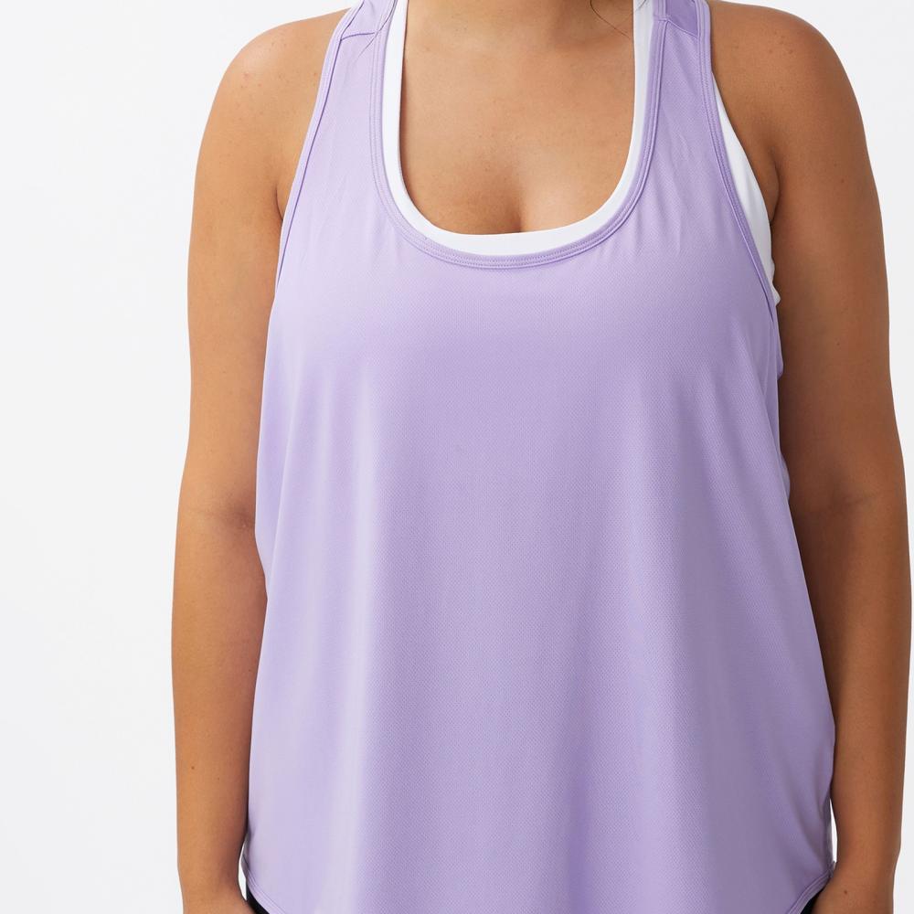 COTTON ON Women Pullover Activewear Top Sleeveless Solid Scoop Neck A7571 - 第 13/20 張圖片