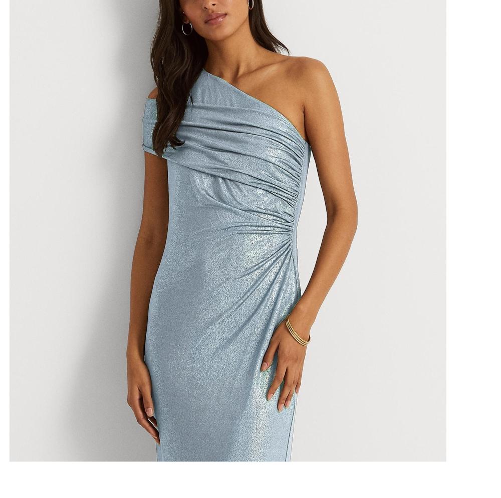 Lauren Ralph Lauren Women Sheath Knee Length Dress Short Sleeve Solid A6066 - Picture 19 of 20